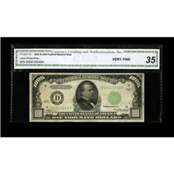 Fr. 2211-D $1000 1934 Federal Reserve Note. CGA