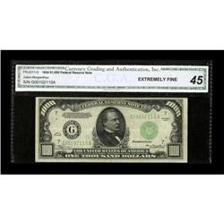 Fr. 2211-G $1000 1934 Federal Reserve Note. CGA