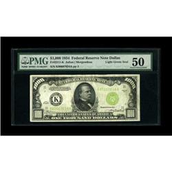 Fr. 2211-K $1000 1934 Federal Reserve Note. PMG