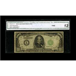Fr. 2211-L* $1000 1934 Federal Reserve Note. CGA