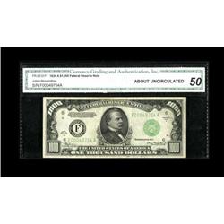 Fr. 2212-F $1000 1934A Federal Reserve Note. CGA