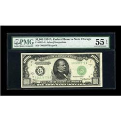 Fr. 2212-G $1000 1934A Federal Reserve Note. PMG