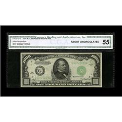 Fr. 2212-G $1000 1934A Federal Reserve Note. CGA