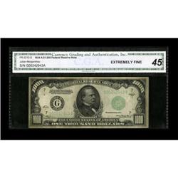 Fr. 2212-G $1000 1934A Federal Reserve Note. CGA