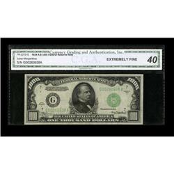 Fr. 2212-G $1000 1934A Federal Reserve Note. CGA