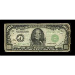 Fr. 2212-J $1000 1934A Federal Reserve Note.