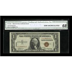 Fr. 2300 $1 1935A Hawaii Silver Certificate. CGA