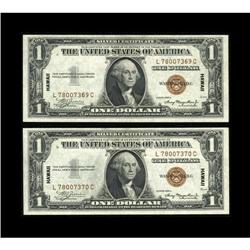 Fr. 2300 $1 1935A Hawaii Silver Certificates.