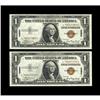 Image 1 : Fr. 2300 $1 1935A Hawaii Silver Certificates.