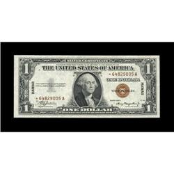 Fr. 2300* $1 1935A Hawaii Silver Certificate.