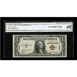 Fr. 2300* $1 1935A Hawaii Silver Certificate.