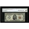 Image 1 : Fr. 2301 $5 1934 Hawaii Federal Reserve Note.