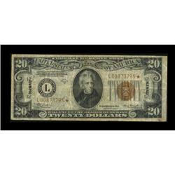 Fr. 2305* $20 1934A Hawaii Federal Reserve Note.