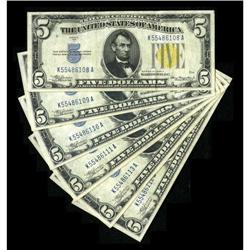 Fr. 2307 $5 1934A North Africa Silver