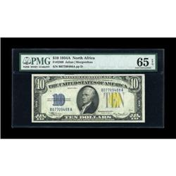 Fr. 2309 $10 1934A North Africa Silver