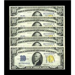 Fr. 2309 $10 1934A North Africa Silver