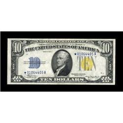 Fr. 2309* $10 1934A North Africa Silver