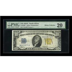 Fr. 2309* $10 1934A North Africa Silver