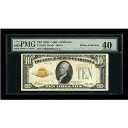 Fr. 2400 $10 1928 Gold Certificate. PMG