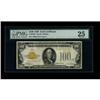 Fr. 2405 $100 1928 Gold Certificate. PMG Very
