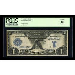 Fr. 233 $1 1899 Silver Certificate PCGS Very