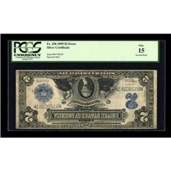 Fr. 258 $2 1899 Silver Certificate PCGS Fine 15.