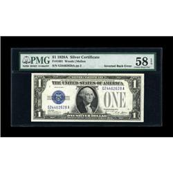 Fr. 1601 $1 1928A Silver Certificate. PMG Choice