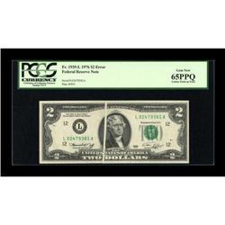 Fr. 1935-L $2 1976 Federal Reserve Note. PCGS