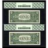 Image 2 : Fr. 1901-L $1 1963A Federal Reserve Notes. Two