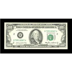 Fr. 2171-B $100 1985 Federal Reserve Note.