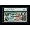 Image 1 : Fr. 96 $10 1869 Legal Tender PMG Gem
