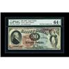 Image 1 : Fr. 127 $20 1869 Legal Tender PMG Choice