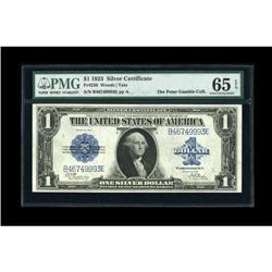 Fr. 239 $1 1923 Silver Certificate PMG Gem