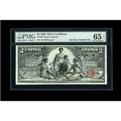 Fr. 248 $2 1896 Silver Certificate PMG Gem