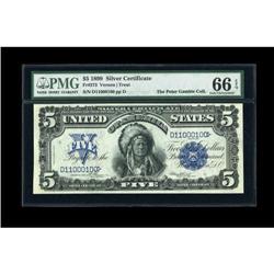 Fr. 273 $5 1899 Silver Certificate PMG Gem