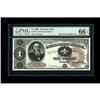 Image 1 : Fr. 347 $1 1890 Treasury Note PMG Gem