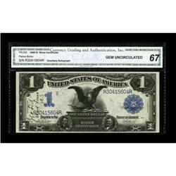 Geo. Fort Courtesy Autograph Fr. 232 $1 1899