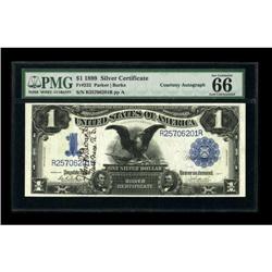 John Levant Courtesy Autograph Fr. 232 $1 1899