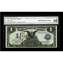 Courtesy Autograph Fr. 233 $1 1899 Silver