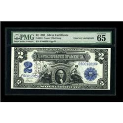 J.W. Whelpley Courtesy Autograph Fr. 253 $2 1899