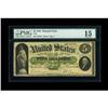 Image 1 : Fr. 1 $5 1861 Demand Note PMG Choice Fine 15.