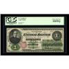 Fr. 16 $1 1862 Legal Tender PCGS Choice About