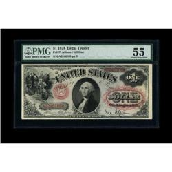 Fr. 27 $1 1878 Legal Tender PMG About
