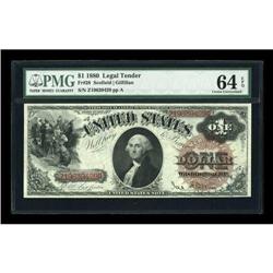 Fr. 28 $1 1880 Legal Tender PMG Choice