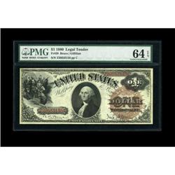 Fr. 29 $1 1880 Legal Tender PMG Choice