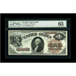 Fr. 30 $1 1880 Legal Tender PMG Gem Uncirculated