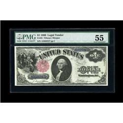 Fr. 35 $1 1880 Legal Tender PMG About