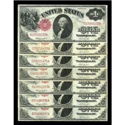 Fr. 36 $1 1917 Legal Tenders Very