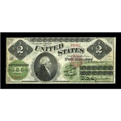 Fr. 41a $2 1862 Legal Tender Fine.