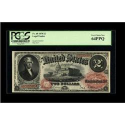 Fr. 48 $2 1878 Legal Tender PCGS Very Choice New